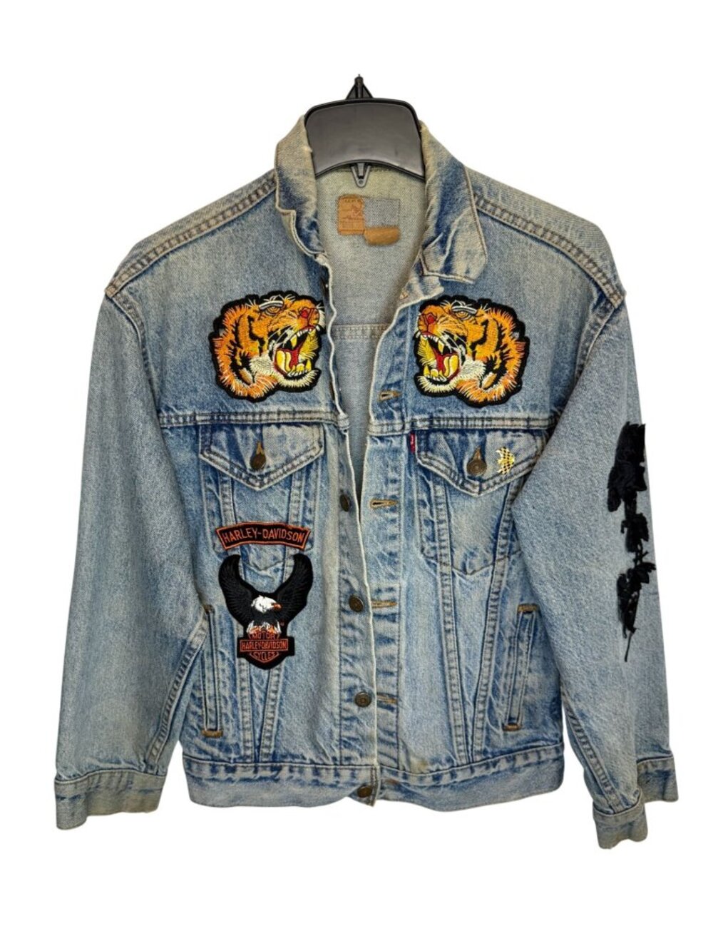 Levi's Harley Davidson Patch Jacket Unisex - Size L